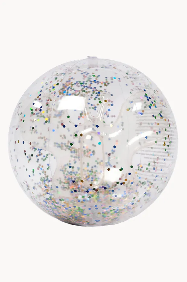 Sunny Life Glitter Cotton Candy 3D Inflatable Beach Ball