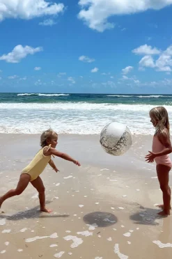 Sunny Life Glitter Cotton Candy Inflatable Beach Ball
