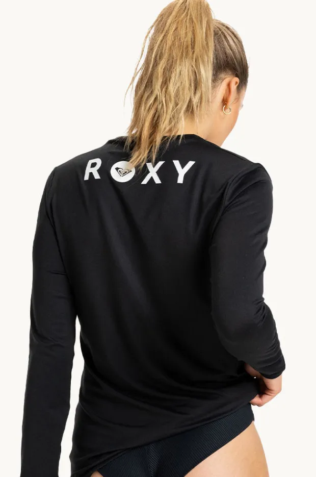 Women Roxy Happy Waves Long Sleeve Suntop
