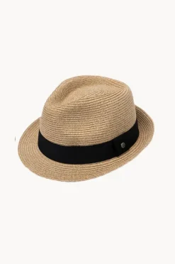 Women Rigon Harley Black Band Trilby Hat