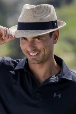 Women Rigon Harley Black Band Trilby Hat