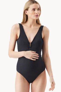 Women Ripe Maternity Havana Rib One Piece