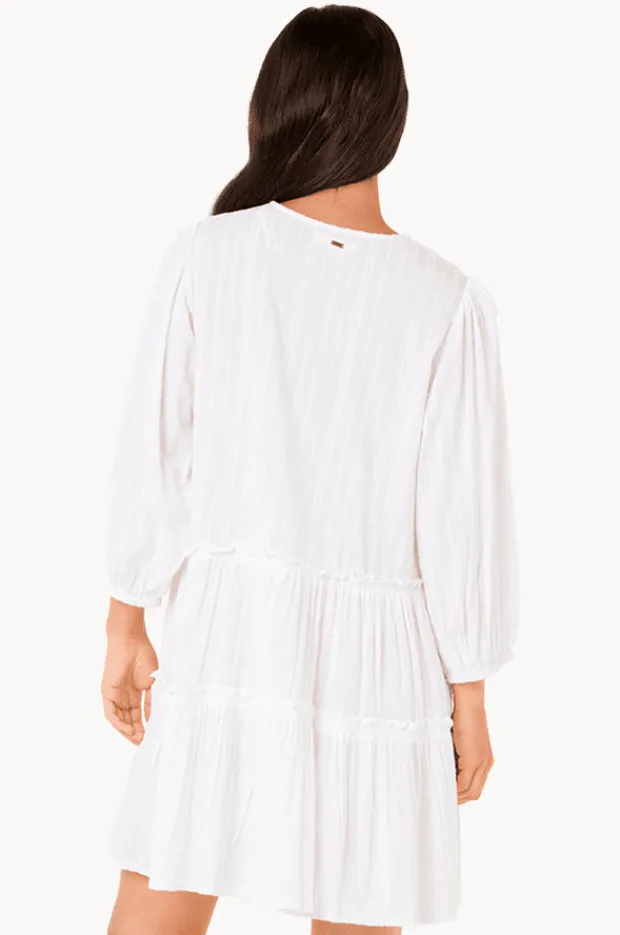 Women Rip Curl Haze 3/4 Sleeve Mini Dress