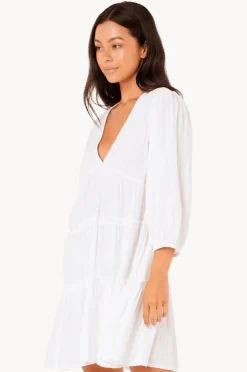 Women Rip Curl Haze 3/4 Sleeve Mini Dress