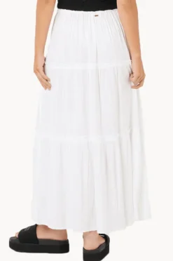 Women Rip Curl Haze Tiered Maxi Skirt