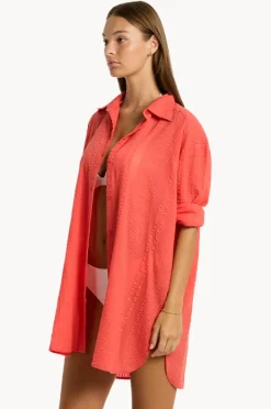 Women Sea Level Heatwave Cover Up Shirt