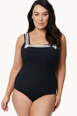 Women Jantzen Heritage Square Neck One Piece