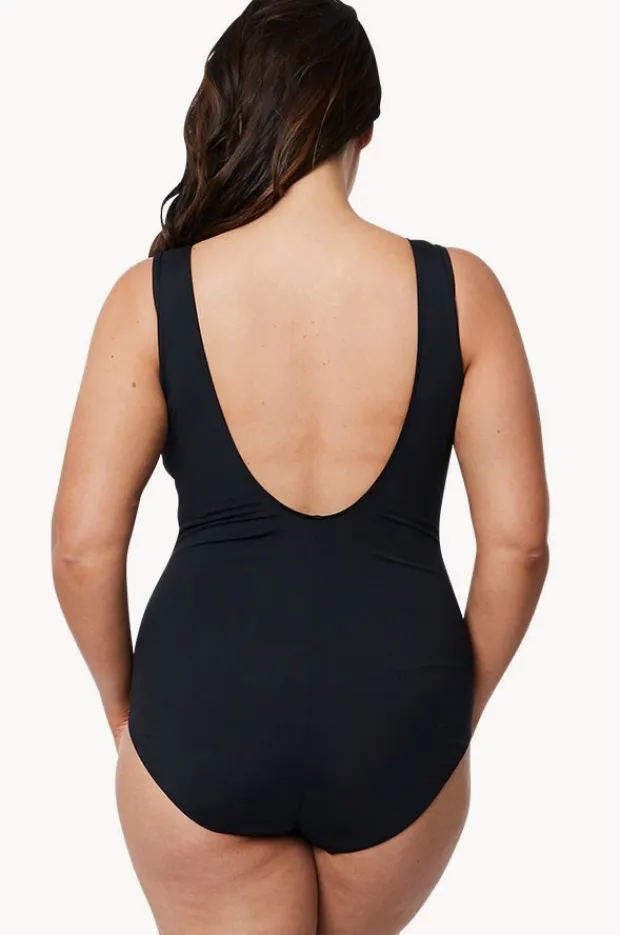 Women Jantzen Heritage Square Neck One Piece