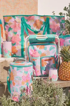 Women Annabel Trends Hibiscus Jumbo Beach Bag
