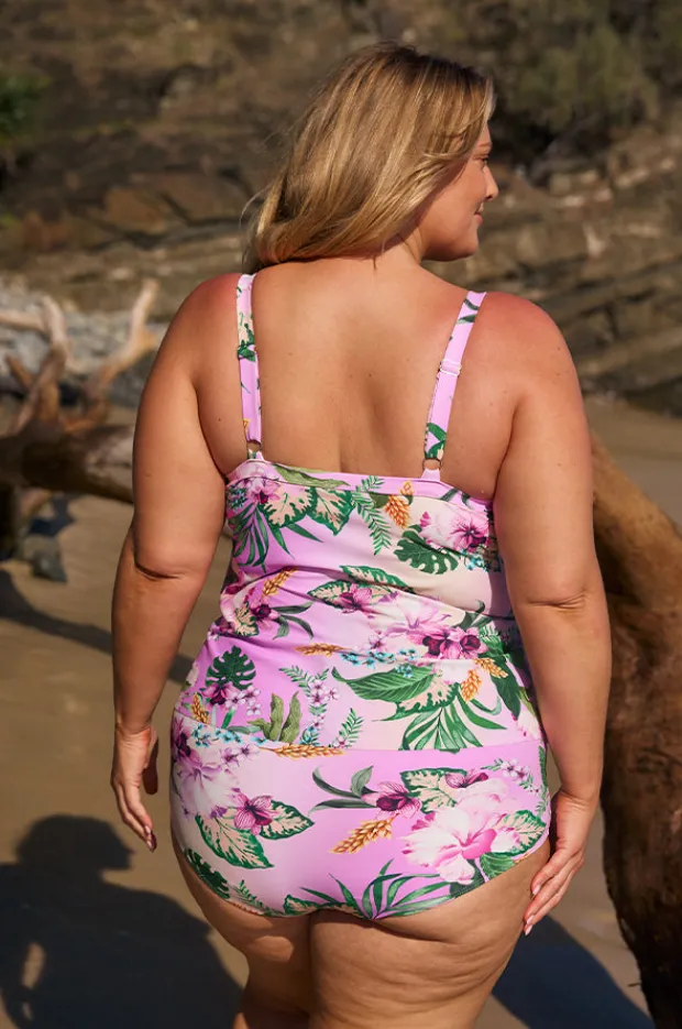 Women Capriosca Honolulu Tiered Frill Tankini Separate