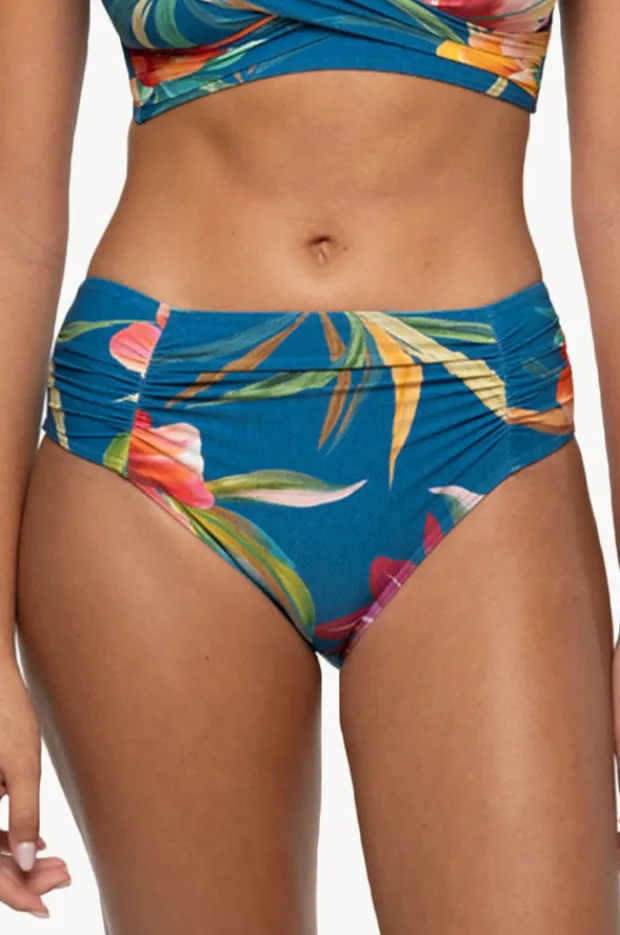 Women Nip Tuck Hula Hula Brigitte Ruched Mid Pant