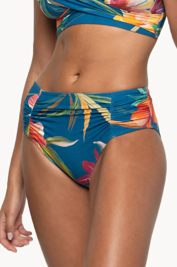 Women Nip Tuck Hula Hula Brigitte Ruched Mid Pant