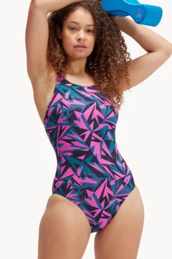 Women Speedo Hyperboom Allover Medalist One Piece
