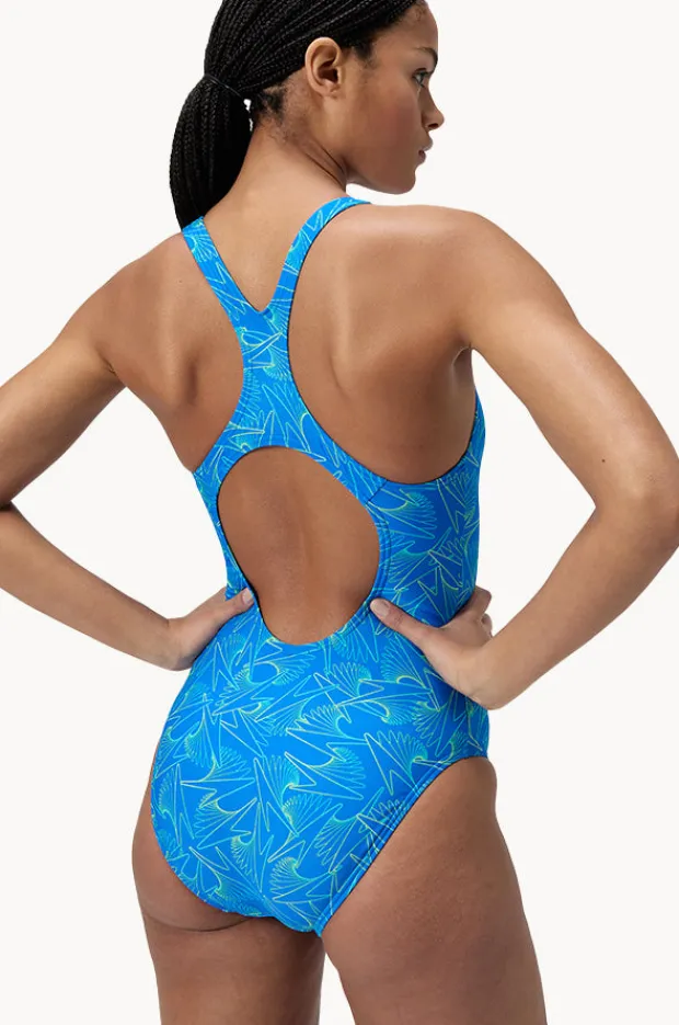 Women Speedo Hyperboom Allover Medalist One Piece
