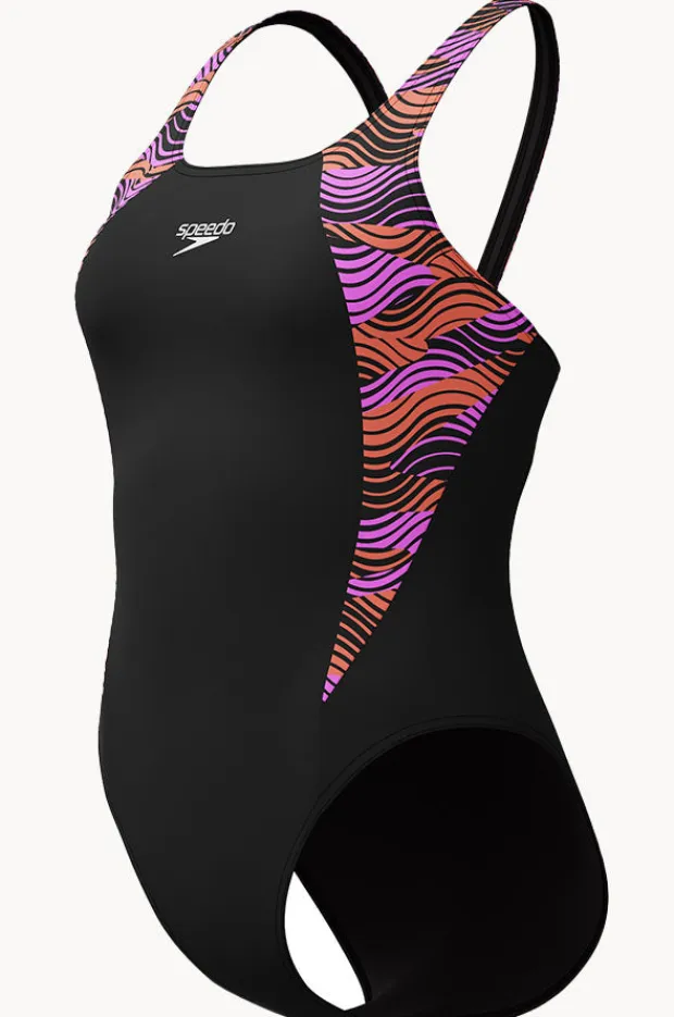Women Speedo Hyperboom Splice Muscleback One Piece