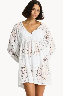 Women Sea Level Ibiza Boho Short Dress