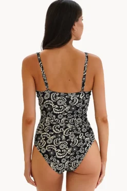 Women Moontide Imperial F/G Cup Wrap Front One Piece