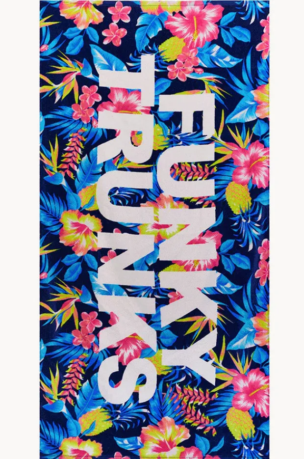 Women Funky Trunks In Bloom Towel