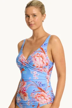 Women Sea Level Indochine Cross Front Tankini Separate