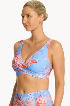 Women Sea Level Indochine G Cup Cross Front Bra
