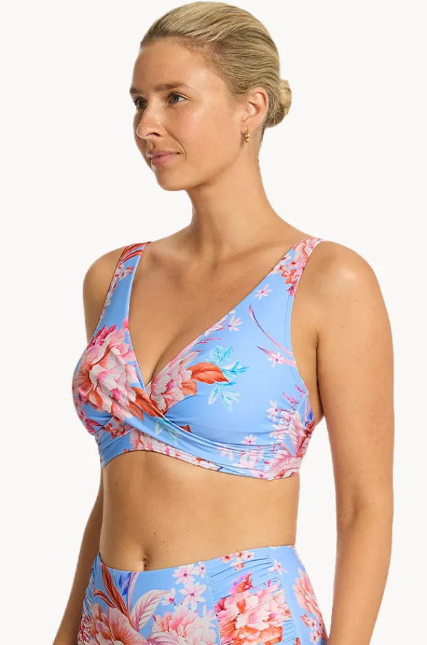 Women Sea Level Indochine G Cup Cross Front Bra