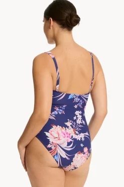 Women Sea Level Indochine Twist Front One Piece