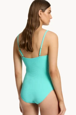Women Jets Isla Rib Minimal Tank One Piece