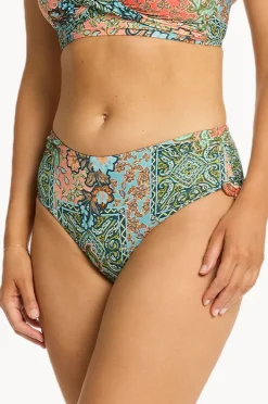 Women Sea Level Java Mid Drawstring Pant