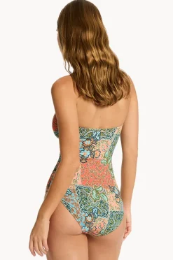 Women Sea Level Java O Ring Bandeau One Piece