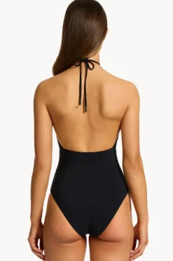 Women Jets et Lure High Neck One Piece