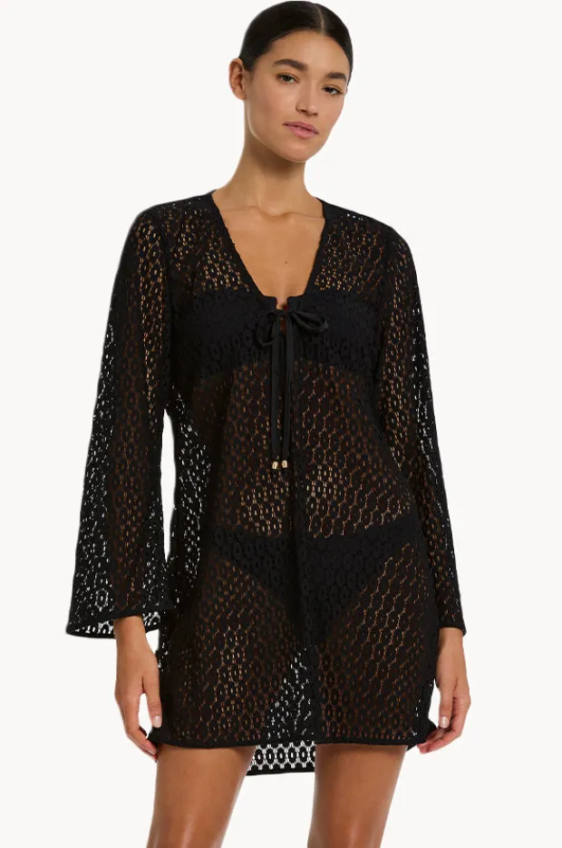 Women Jets et Stretch Lace Kaftan