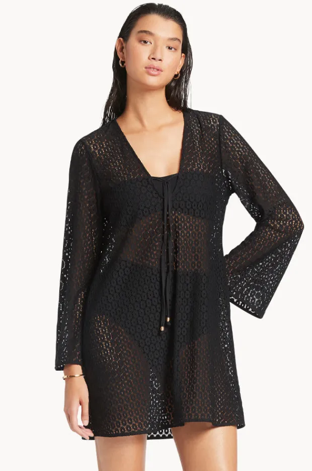 Women Jets et Stretch Lace Kaftan