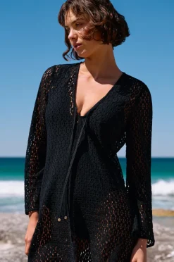 Women Jets et Stretch Lace Kaftan
