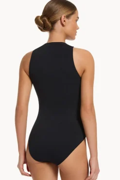 Women Jets Joali Tie Front Plunge One Piece