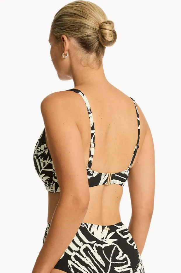 Women Sea Level Jungle Book Cross Front Bra