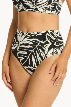 Women Sea Level Jungle Book Gathered High Waist Pant