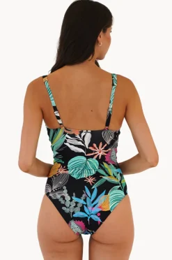 Women Moontide Jungle F/G Cup Tie Front One Piece