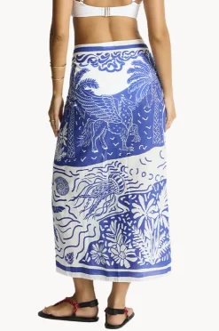 Women Sea Level Jungle Lino Long Sarong