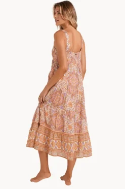 Women Billabong Just For You Shine On Midi Dress