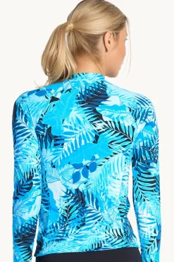 Women Jantzen Keanu Long Sleeve Suntop