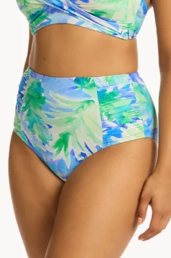 Women Sea Level Key Largo Gathered High Waist Pant