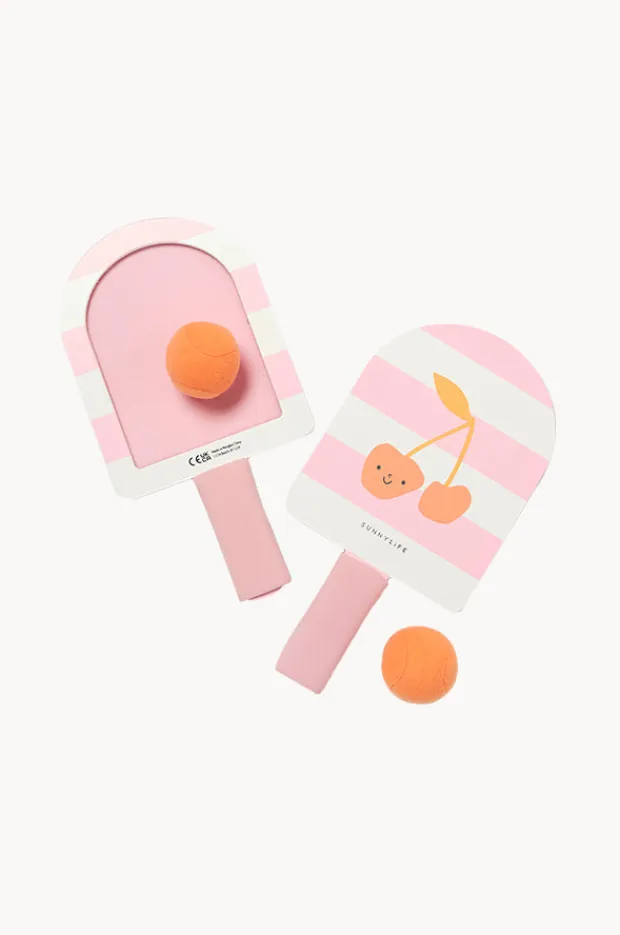 Sunny Life Kids Cotton Candy Velcro Beach Bats
