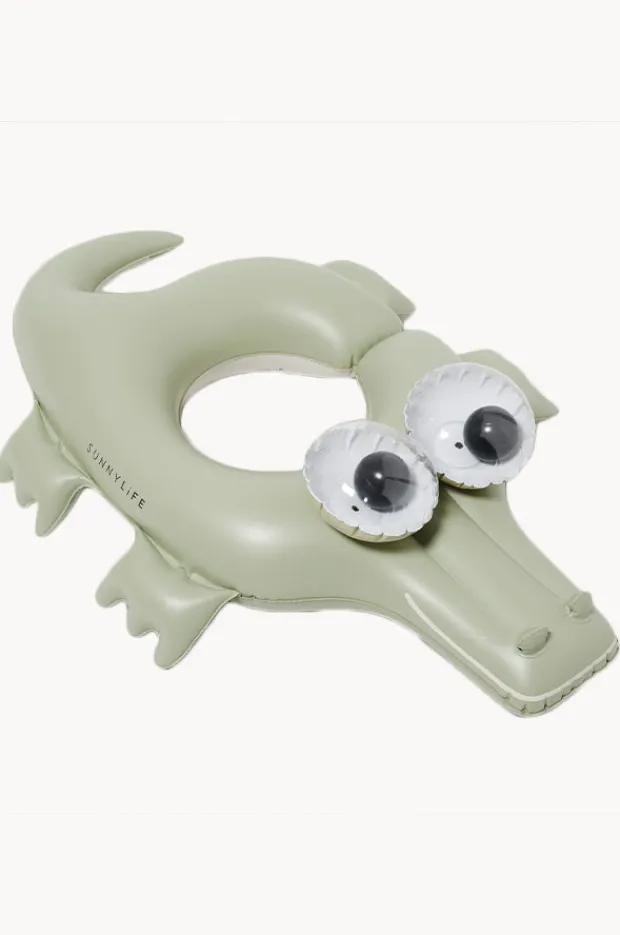 Sunny Life Kids Cookie The Croc Tube Pool Ring