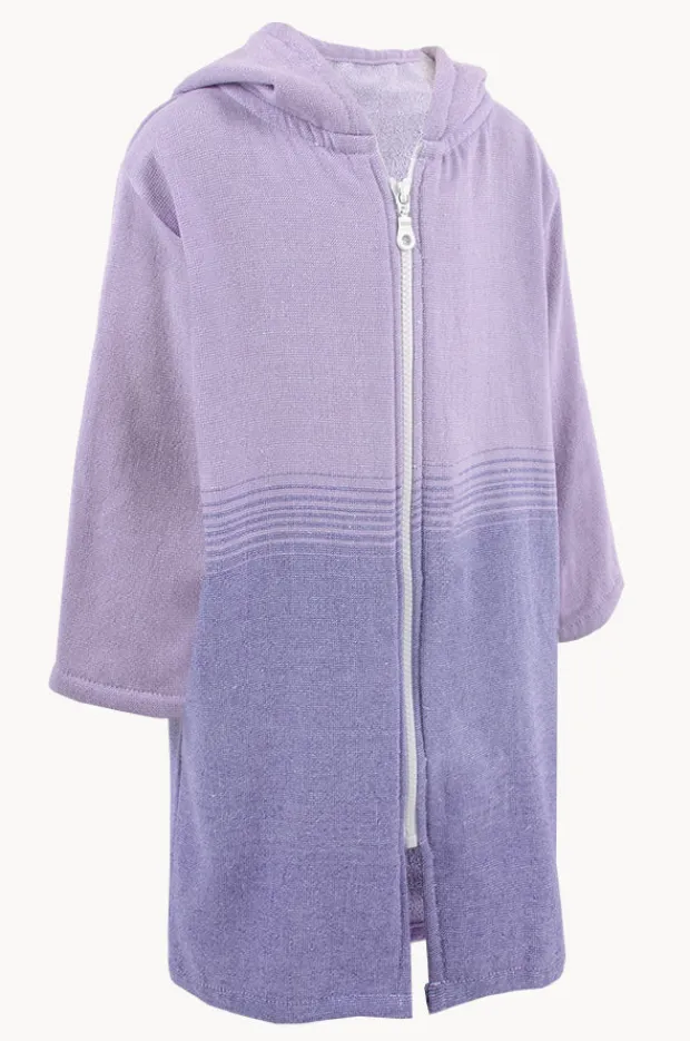Back Beach Co Kids Fade Hooded Towelling Robe 3-5Y