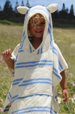 BOY Sunny Life Kids Sammy The Seagull Hooded Towel