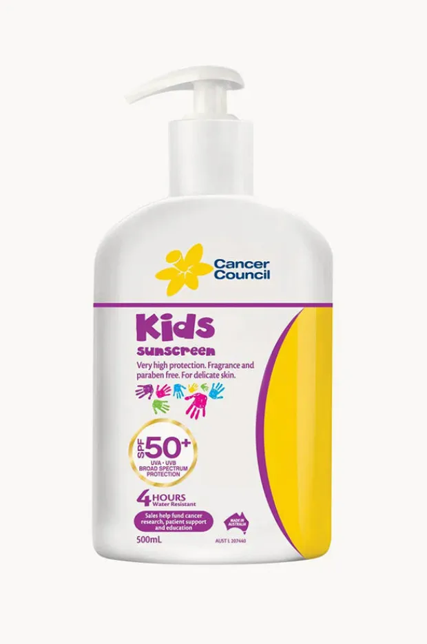 Women Cancer Council Australia Kids Sunscreen Pump 50+ 500ml