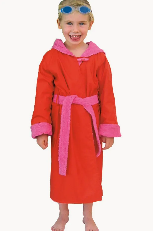 BOY Rappco Kids Waterproof Hooded Towelling Robe 3-9Y