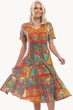 Women Orientique Kinsale Godet Sleeve Dress