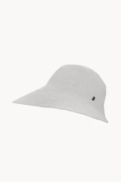 Women Cherry Red Knit Visor Cap