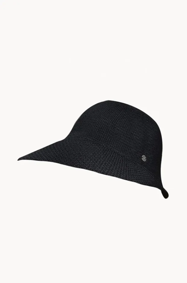 Women Cherry Red Knit Visor Cap